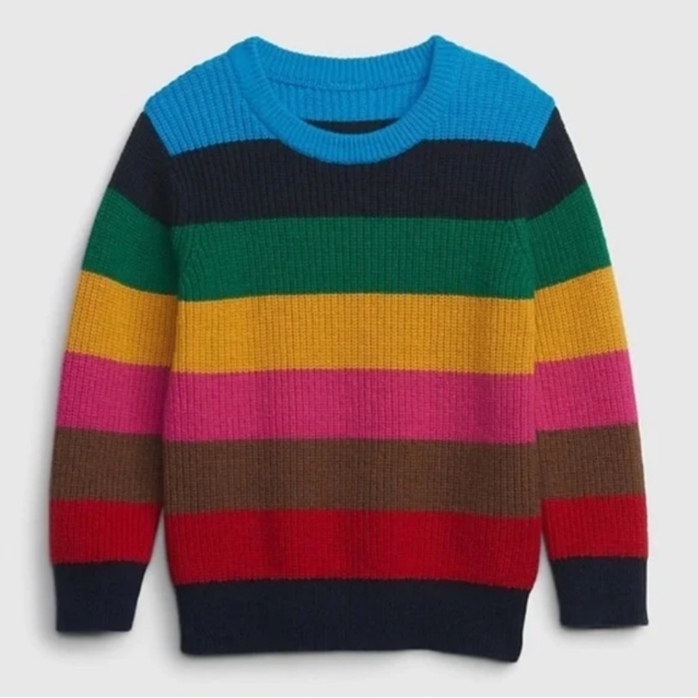 GAP Kids Toddler Happy Stripe Sweater